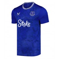 Camisa de Futebol Everton Ashley Young #18 Equipamento Principal 2024-25 Manga Curta